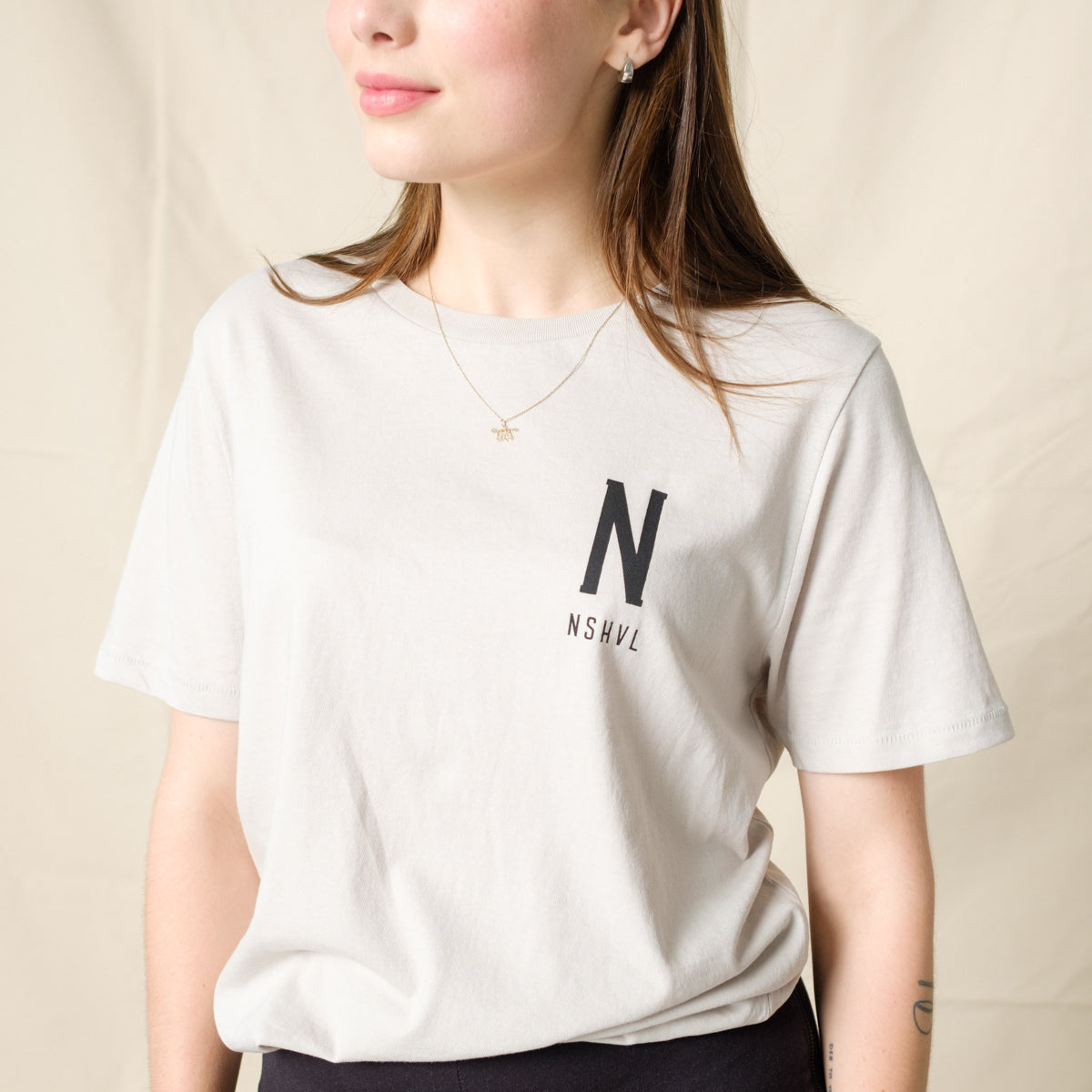 Staple Tee - Light Grey