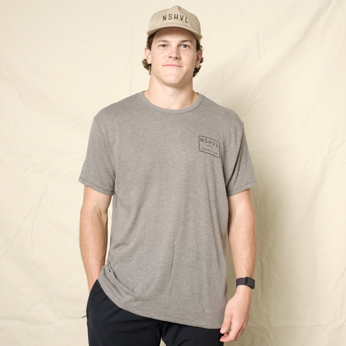 NSHVL Block Tee - Coal