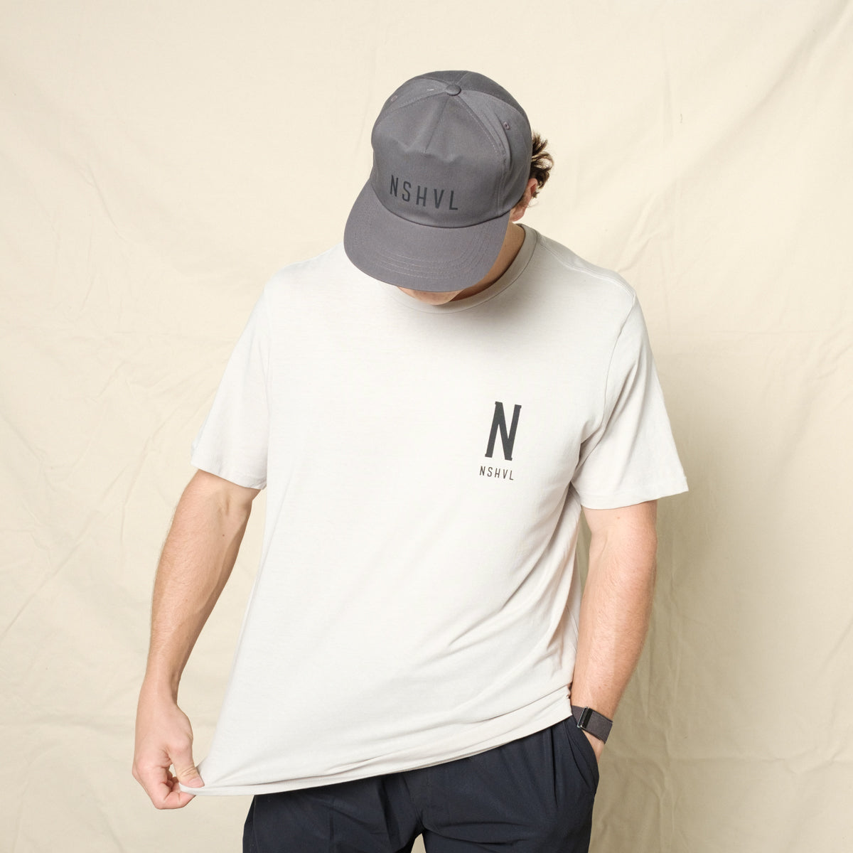 Staple Tee - Light Grey
