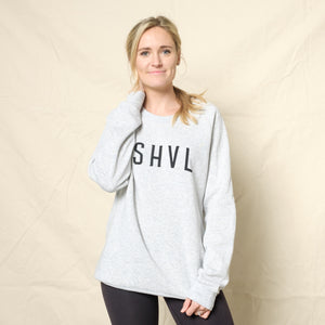 NSHVL Crewneck - White Fleck